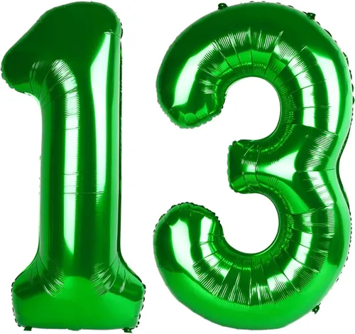 Miniatura 69 de Globo de cumpleaños número 4 dorado de 40 pulgadas, globos gigantes del número cuatro 14 24 34 40 44 2024, globos grandes de lámina de mylar para Oro