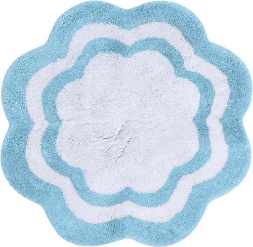 Miniatura 11 de Sherry Kline Alfombra de baño con diseño de pétalos, absorbente de agua, hecha a mano, lavable a máquina, tapete de baño para decoración, tapete