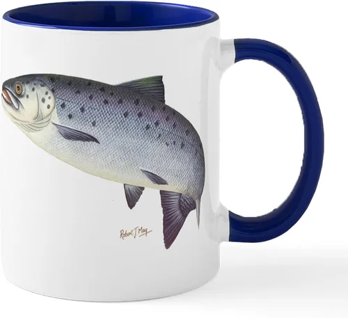 Miniatura 24 de CafePress Chinook King Salmon Mug 11 oz (325 ml) Ceramic Coffee Mug