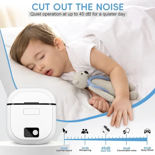 Miniatura 2 de Juego de lima y cortaúñas eléctrica, recargable por USB con 3 velocidades, pantalla LCD y estuche de almacenamiento, recortadora de uñas segura