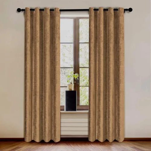 Miniatura 20 de KEMCO Panel de cortina opaca de felpilla de doble cara para sala de estar, dormitorio, dormitorio, sala de estar, oficina, con aislamiento térmico