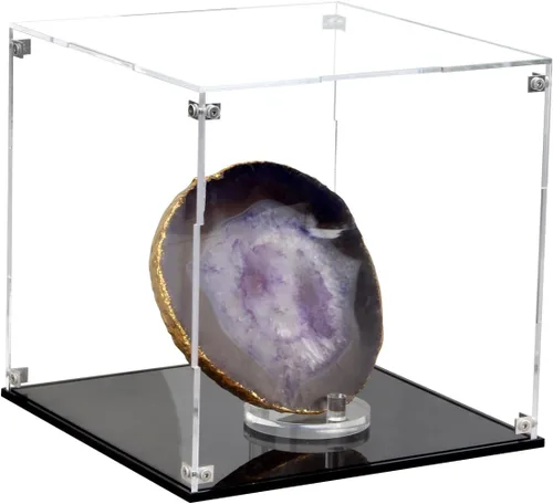Miniatura 22 de Contenedores cuadrados de acrílico transparente con tapa, cajas de almacenamiento, figuras de acción para el hogar, juguetes organizadores