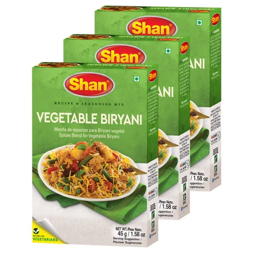 Miniatura 315 de Shan Korma Recipe and Seasoning Mix 1.76 oz (50g) - Spice Powder for Traditional Meat in Yogurt Sauce - Suitable for Vegetarians - Airtight Bag in a