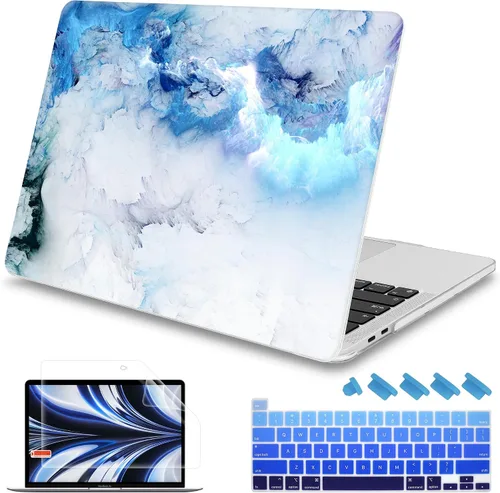Miniatura 23 de Mektron Funda para MacBook Pro de 16 Pulgadas A2141 Versión 2019 con Pantalla Liquid Retina/Touch ID, Carcasa Rígida de Plástico con Funda