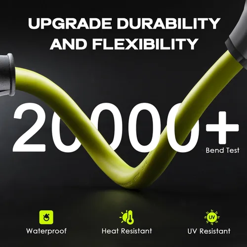 Miniatura 6 de Cable adaptador del cargador EV Campzlly, adaptador NEMA 10-50P a 14-50R, enchufe de 50A a 4 clavijas hembra, compatible con EV para carga de nivel