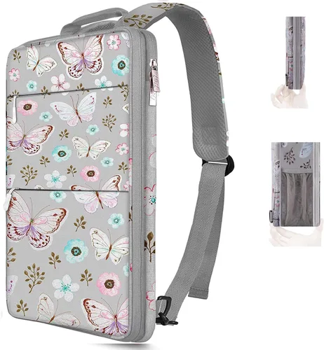 Miniatura 11 de ZINZ Mochila delgada y expandible para laptop con funda de 15, 15.6 y 16 pulgadas, bolsa resistente a derrames para notebooks, estuche