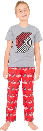 Miniatura 9 de Ultra Game Conjunto de pijama y camiseta oficial de la NBA de 2 piezas para jóvenes Tallas de niño