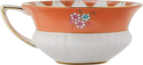 Miniatura 2 de Wedgwood Wonderlust Peony Diamond - Juego de taza de té y platillo