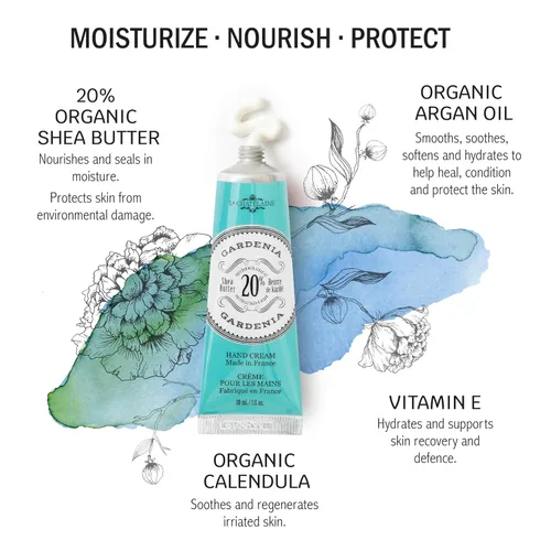 Miniatura 2 de LA CHATELAINE - Set de crema de manos, loción natural, fabricado en Francia con 20% de manteca de karité orgánica, hidratante