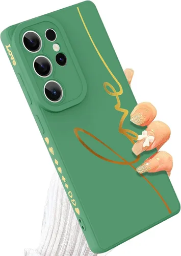 Miniatura 27 de Funda para Samsung Galaxy S22, Diseño Gráfico de Carta de Amor con Lindo Chapado en la Parte Trasera con Protección de Cubierta de Cámaras con Lente