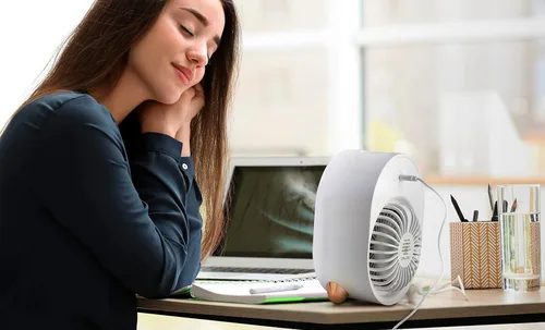 Miniatura 4 de Ventilador portátil de una sola habitación AC enfriador de aire evaporativo con luz de mesita de noche Portátil AC Room Cooler Aire acondicionado