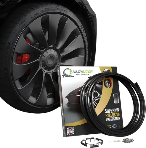 Miniatura 23 de AlloyGator Protector de Llanta Dorado para Ruedas de Automóvil (Se Adapta a Ruedas de 12-24" de Diámetro) - Paquete de 4 Protectores de Rueda