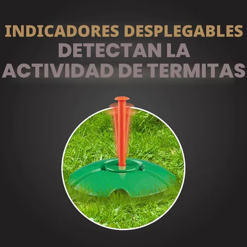 Miniatura 8 de Spectracide Terminate - Detección de termitas y estacas para matar, mata termitas exploradoras, detecta actividad de termitas, 15