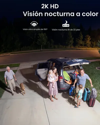 Miniatura 4 de REOLINK Cámara solar con reflector, cámaras de seguridad 2K 150° inalámbricas para exteriores, hasta 1000lm de luz y alarma de sirena, reflector