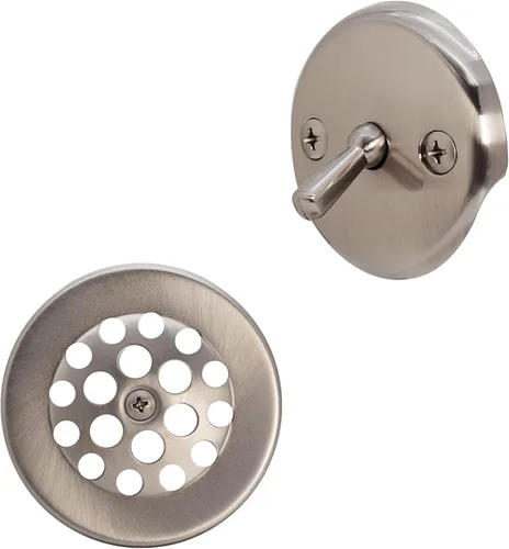 Miniatura 10 de Westbrass R92-12 - Juego de molduras para bañera de palanca de viaje de 3-1/8 pulgadas con placa frontal de desbordamiento de 2 agujeros, bronce Oil