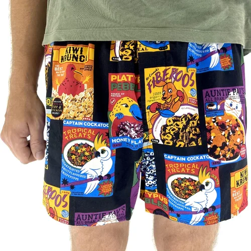 Miniatura 3 de ROCK ATOLL Calzoncillos tipo bóxer de algodón suave con estampados divertidos para hombre, tallas S-XXL