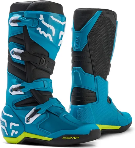 Miniatura 12 de Fox Racing Comp Botas de Motocross para Dirt Bike Blanco
