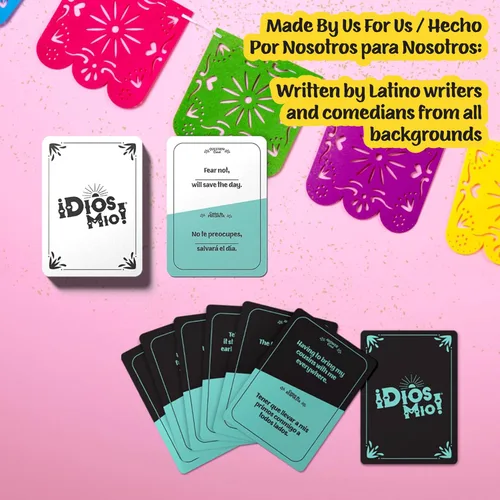 Miniatura 5 de Dios Mio! Juego de fiesta Cubana EXPANSION – Juego de cartas de comedia bilingüe para latinos, diversión para la noche de juegos familiares, mayores