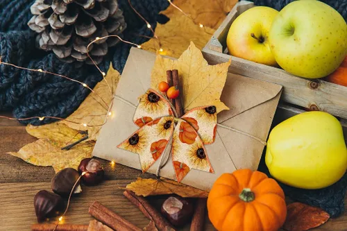 Miniatura 4 de ALIBBON 10 lazos de otoño para corona, lazos de corona de Acción de Gracias, lazos de calabaza de flores naranjas, adornos de corona, decoración