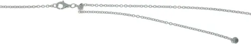 Miniatura 3 de Pandora Medallón de collar deslumbrante con CZ multicolor 397716ACZMX70, Plata esterlina, Circonia cúbica