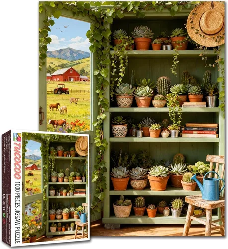 Miniatura 7 de Christal - Rompecabezas de 1000 piezas con diseño de iris blanco para adultos, con fondo celta, rompecabezas de 27 x 20 pulgadas, coloridos
