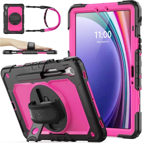 Miniatura 20 de SEYMAC stock Funda para Samsung Galaxy Tab S10 Lite / S10 FE / S9 FE 5G / S9 Funda para Tableta 10.9''/ 11'' Protectora con Protector de Pantalla