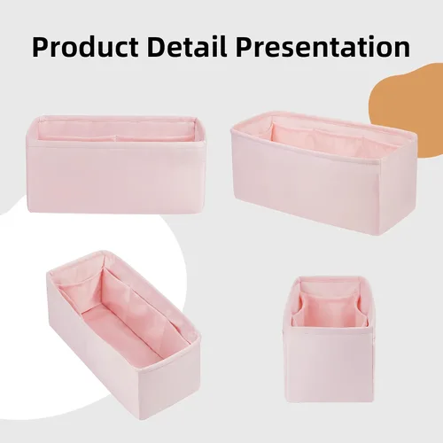 Miniatura 7 de DGAZ Organizador de bolso de seda para bolsas de Hermes Herbag 313950, organizador de bolsos y bolsas de lujo, inserto de bolsa Simplicity