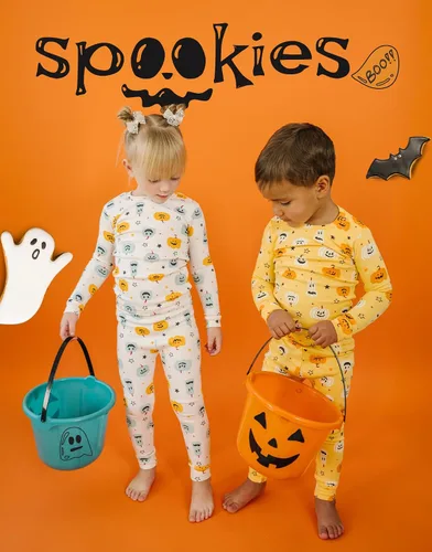 Miniatura 5 de moimoln Sibling - Pijama de manga larga de algodón suave y cálido de 6 meses a 8 años