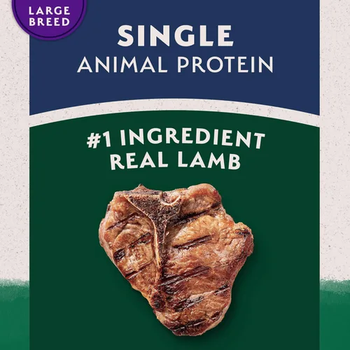 Miniatura 6 de Natural Balance Alimento Seco para Perros Adultos de Raza Grande con Ingredientes Limitados con Granos Saludables, Receta de Cordero y Arroz