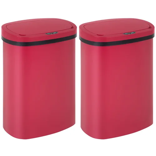 Miniatura 14 de Cubo de basura de cocina de 13 galones con tapa, cubo de basura automático sin contacto para cocina, cubo de basura de plástico PP con sensor
