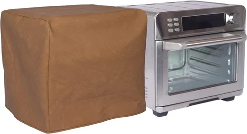 Miniatura 2 de Perfect Dust Cover, The Perfect Dust Cover LLC - Funda acolchada color tostado compatible con horno de freír de aire Ninja DT201 Foodi 10 en 1 XL