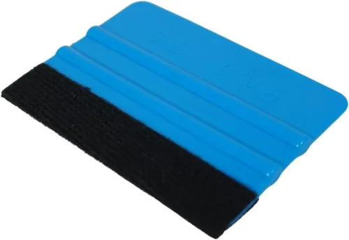 Miniatura 4 de RockRose Blue Card con escobilla de goma Ridge – Herramienta de tintado de ventana de precisión de 5 pulgadas para aplicaciones de vidrio, vinilo