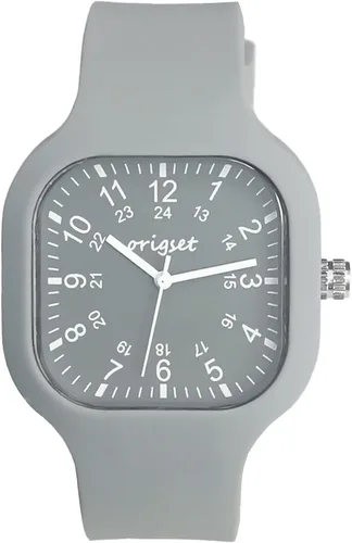Miniatura 2 de Reloj cuadrado para mujer, 24 horas, 3 manecillas, fácil de leer, para enfermeras, estudiantes de medicina, profesores, médicos, colorido
