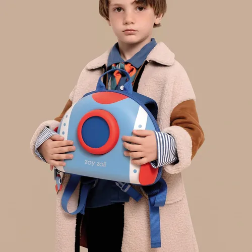 Miniatura 6 de zoy zoii Mochila para niños, linda mochila para niños pequeños, bolsa de viaje preescolar, mochila casual para niñas y niños, B8 acorazado, 11.4 x