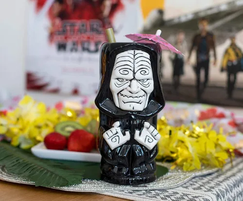 Miniatura 4 de STAR WARS Geeki Tikis Emperor Palpatine Darth Sidious - Taza de cerámica 18 onzas