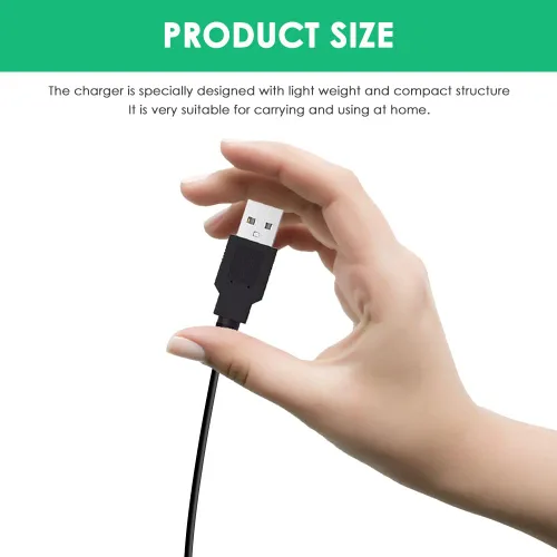 Miniatura 5 de Mrgru Cable de carga USB de 5 V compatible con el adaptador de alimentación de cable de alimentación Limural