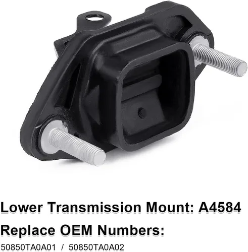 Miniatura 7 de JDMON 5 piezas de repuesto para motor de motor y montaje Trans para Honda Accord 2.4L 2008-2012, Acura TSX 2009-2013 (transmisión automática)