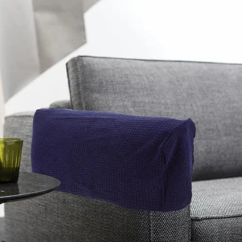 Miniatura 8 de BESPORTBLE Protectores de brazo para silla, funda elástica para reposabrazos de sofá, funda protectora elástica para el hogar, oficina, reclinable