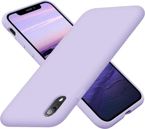 Miniatura 23 de Cordking - Carcasas para iPhone XR, de silicona muy delgada, a prueba de golpes, con forro de microfibra suave a prueba de rayones, de 6.1 pulgadas
