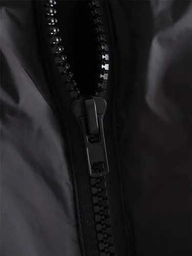 Miniatura 5 de HOULENGS Chaleco acolchado para mujer, ligero, sin mangas, cálido, para invierno, con cuello alto