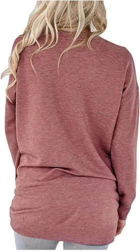Miniatura 4 de onlypuff - Sudaderas tipo túnica con estampado, sudaderas con bolsillo para mujer