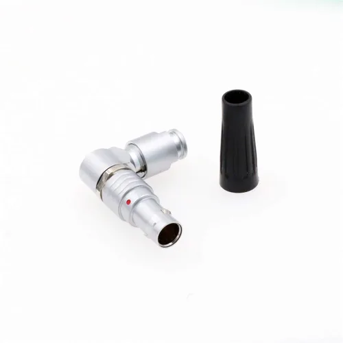 Miniatura 11 de HangTon 0B Huevo 7 Pin Hembra Enchufe Circular Push Pull Metal Conector Panel Montaje Receptáculo