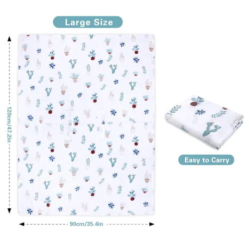 Miniatura 3 de Funda de muselina para asiento de automóvil para niños y niñas, toldo transpirable para asiento de automóvil, funda ligera para portabebés, regalo