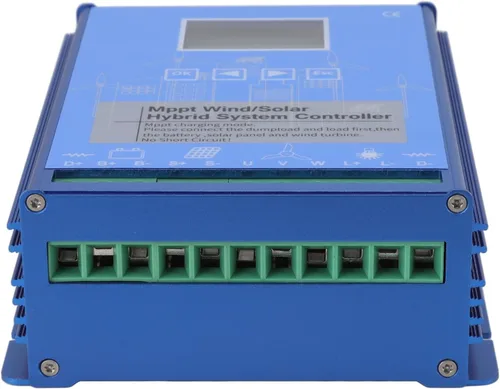 Miniatura 8 de Controlador de carga solar de viento de 24 V 48 V pantalla LCD, modo de carga MPPT universal para controlador de carga inteligente fuera de la red