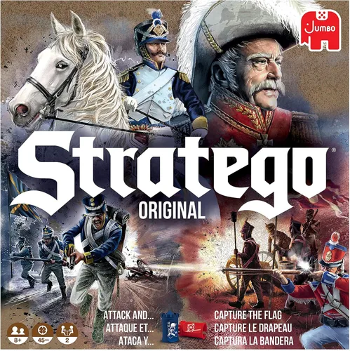 Miniatura 4 de Jumbo, Stratego - Juego de mesa original de estrategia, 2 jugadores, mayores de 8 años