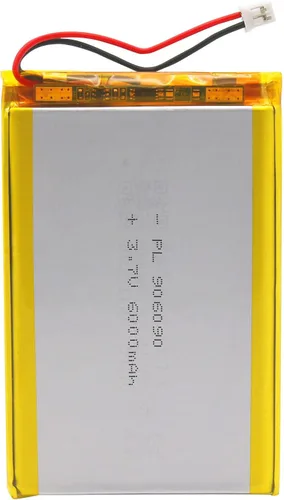 Miniatura 24 de 652030 Batería Lipo de 3.7V 350mAh 652030 Cargable Paquete de Batería de Polímero de Litio con Conector JST PH2.0mm para Dispositivo Electrónico