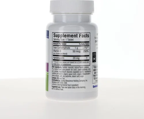 Miniatura 4 de Prevagen - Mejora la memoria: fuerza extra, 0.00070 onzas, 30 masticables, mezcla de bayas con Aequorina y vitamina D. Suplemento para una mejor