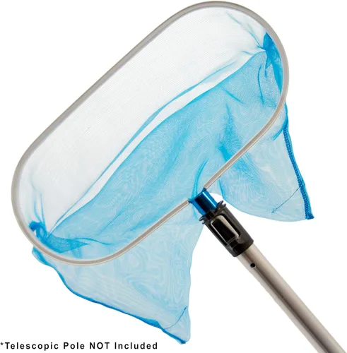 Miniatura 6 de Aqua Select Rastrillo de hojas de alta resistencia con malla ultra fina Elimina hojas y desechos para piscina enterrada, piscina sobre el suelo