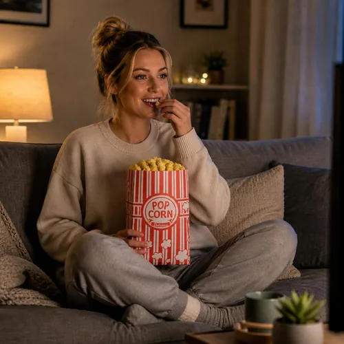 Miniatura 6 de Bolsas de papel para palomitas de maíz, paquete de 120 bolsas de palomitas de maíz de 1 onza, porciones individuales, bolsa de palomitas de maíz a