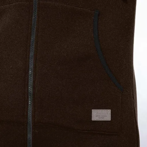 Miniatura 6 de Enterizo con capucha y cremallera para hombre, mameluco de una pieza con capucha y pijama, conjunto de sudadera para correr